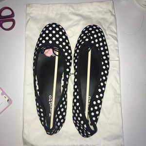 Repetto polka dot ballet flats